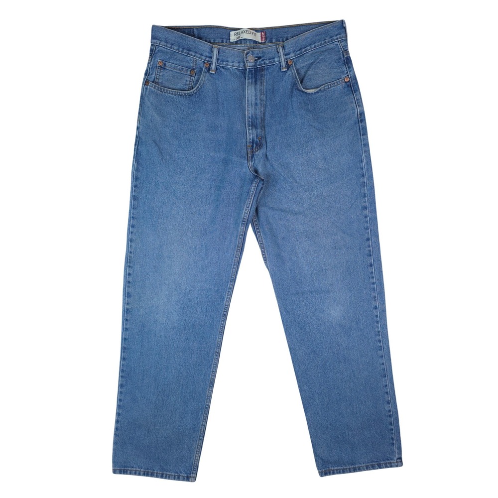 Levis 550 Relaxed Fit Mens 36x32 Blue Jeans Medium Wash Denim Classic 2010